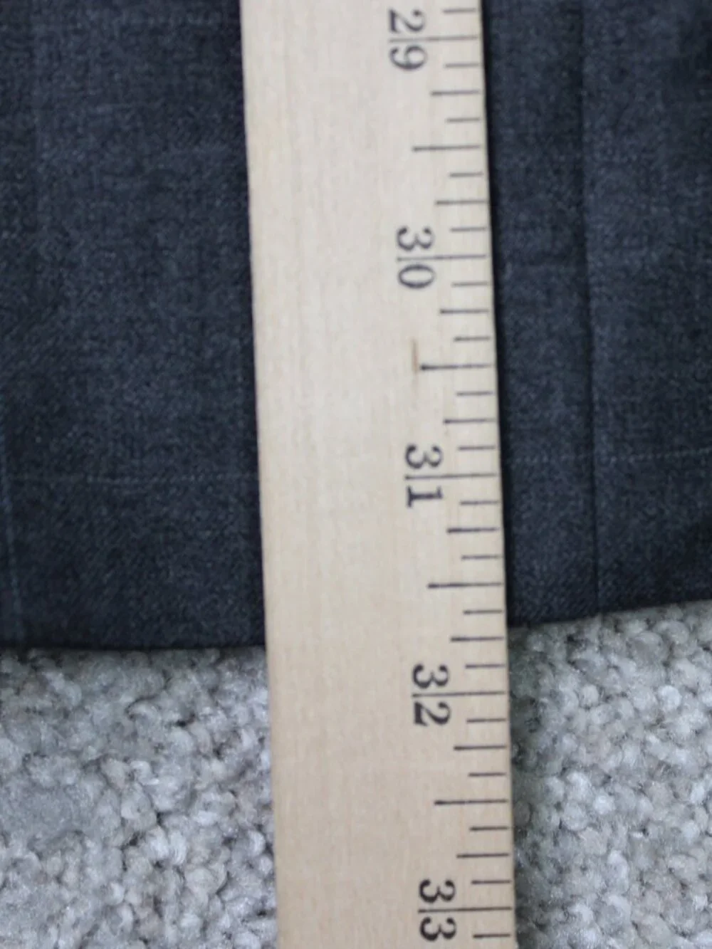 Jos A. Bank Blazer Mens 46 Long Gray 100% Wool 2 Button Double Vent Jacket